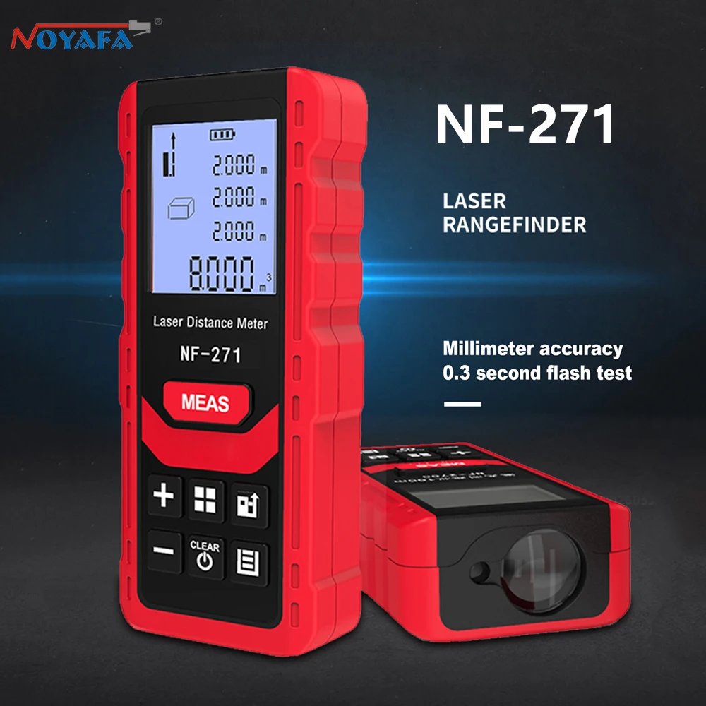 Industrial Laser Rangefinder - Noyafa NF-271 레이저 거리 측정기 디지털