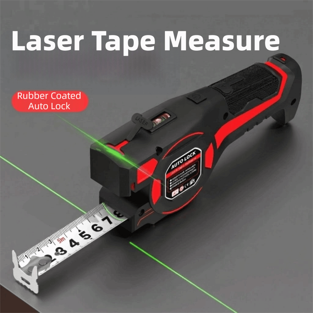 Industrial Laser Cleaner - 3-in-1 레이저 줄자, 접이식 충전식 디지털