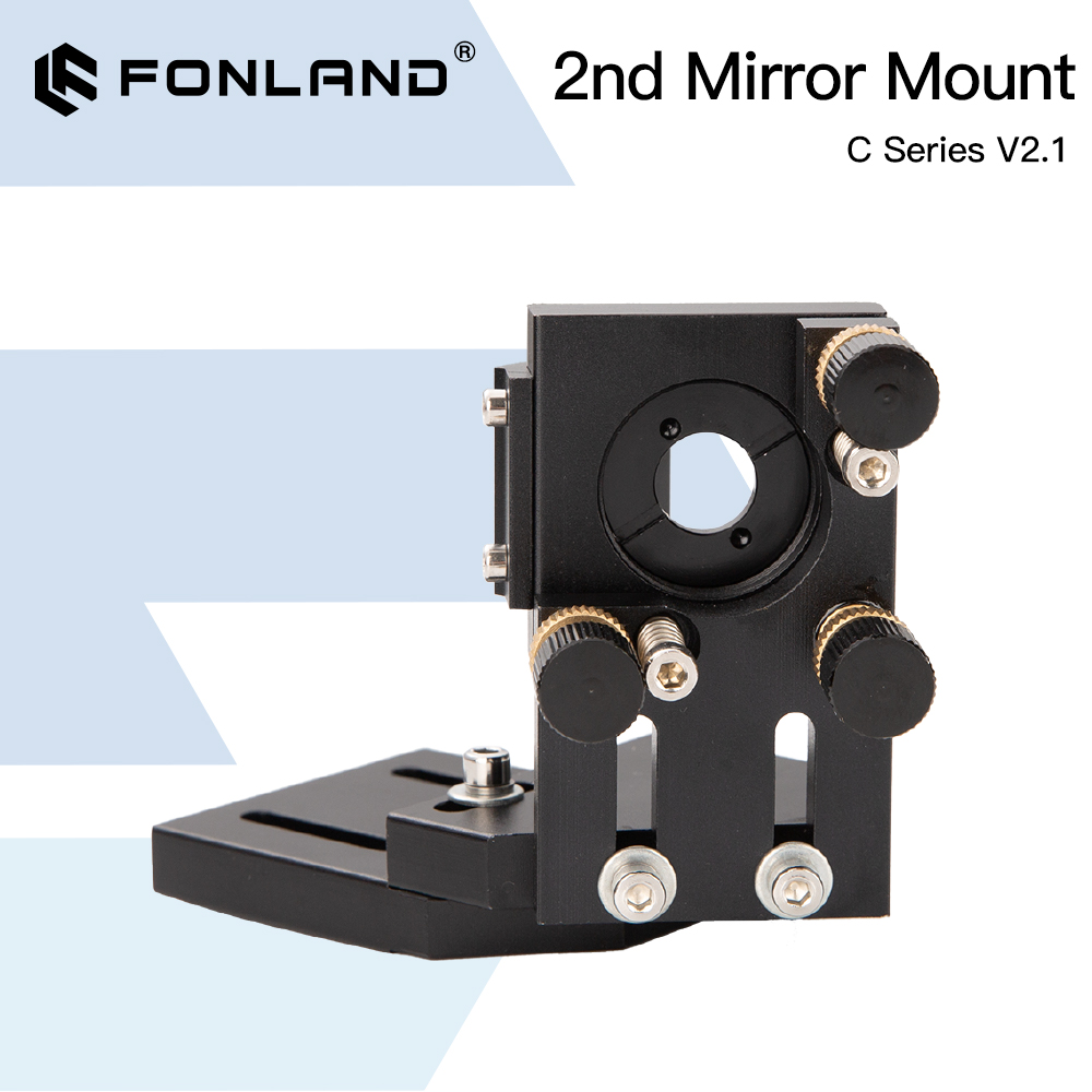 Co2 Laser Mirror - FONLAND-CO2 블랙 세컨드 레이저 마운트 미러