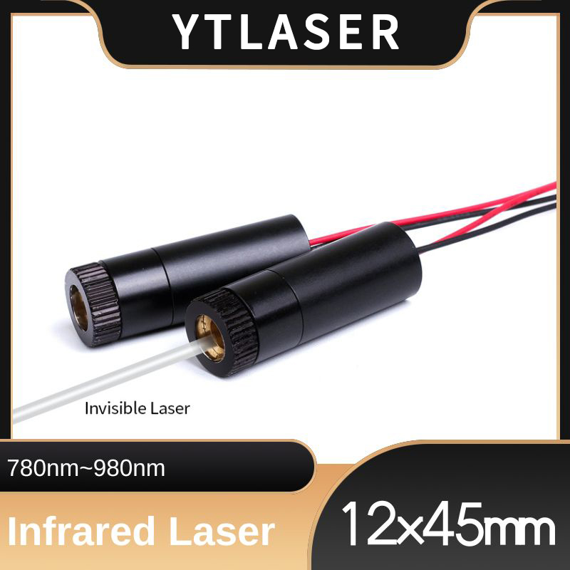 Industrial Laser Diode - D12X45mm 조정 가능한 초점 780nm 830nm