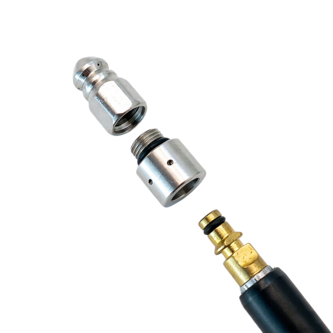 Laser Nozzle Ceramic - 고압 세척기 호스 배수 청소 노즐은