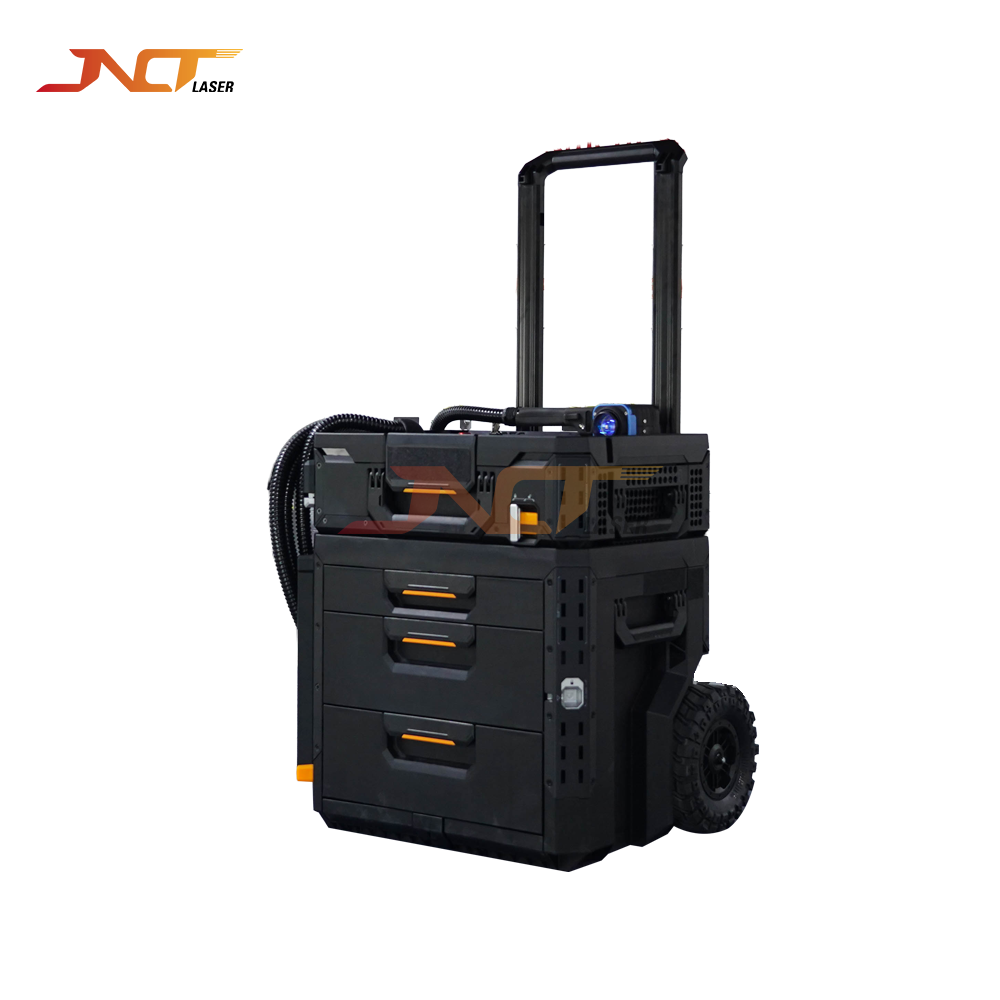 Industrial Laser Paint Remover - 300W 산업용 스택형 레이저 클리닝 머신,