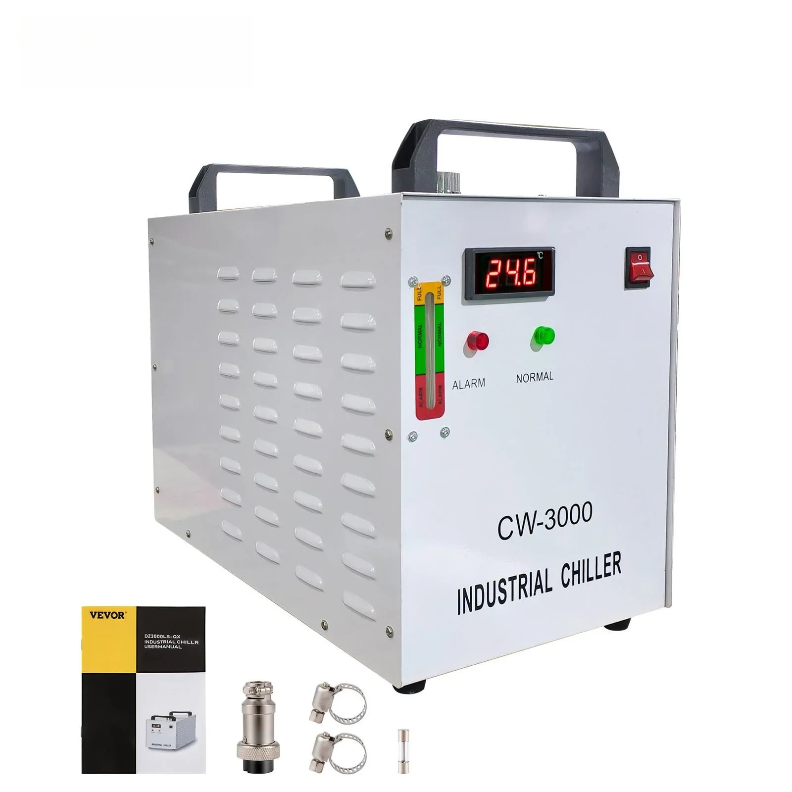 Laser Chiller Water Cooler - SIHAO CW-3000 산업용 CNC 레이저 조각기