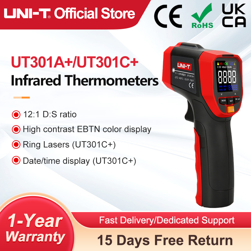 UNI-T UT301A + UT301C + 적외선 온도 - Industrial Laser Blaster 리뷰 및 가격