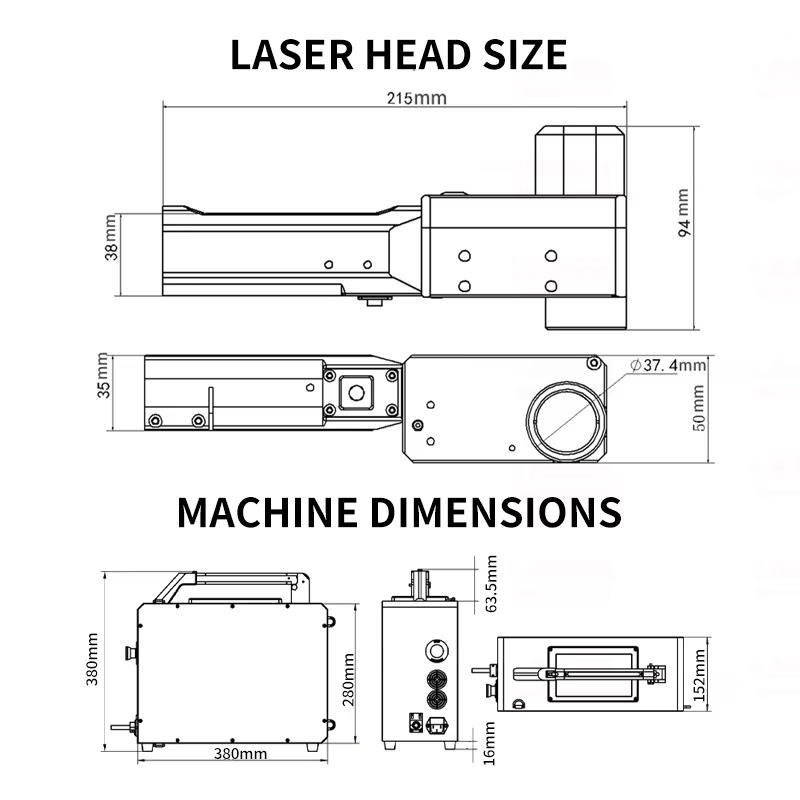 휴대용 레이저 클리너 녹 제거 산업용 100w 100와 - Industrial Laser Machine Price 리뷰 및 가격