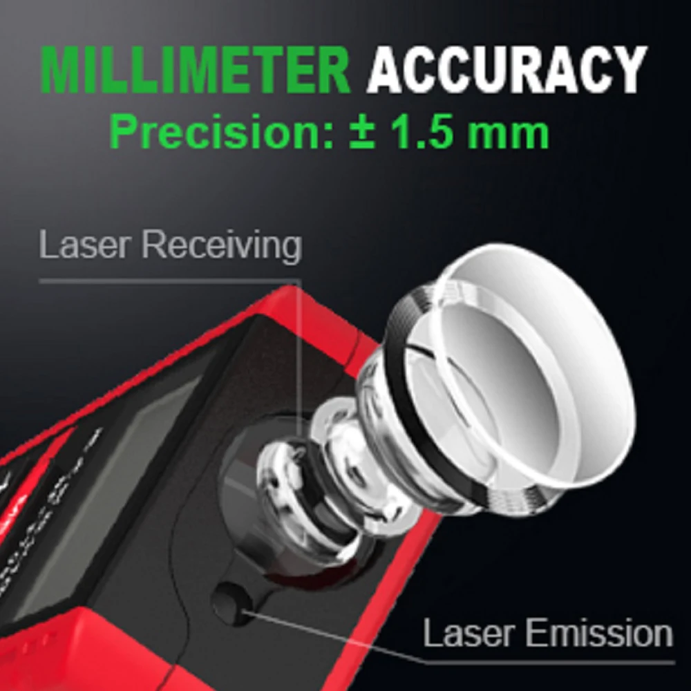 Noyafa NF-271 레이저 거리 측정기 디지털 자 - Industrial Laser Rangefinder 리뷰 및 가격