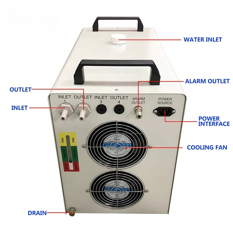 산업용 물 냉각기 CW 5200 CNC 레이저 조각기  - Industrial Laser Machine Price 리뷰 및 가격