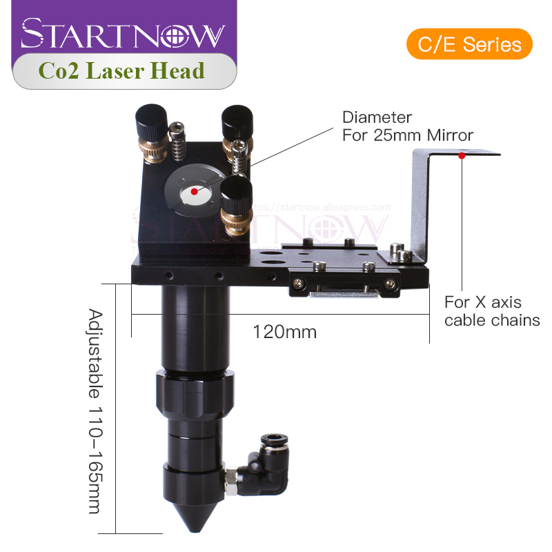 스타트나우 CO2 레이저 헤드 세트 렌즈 직경 20mm - Co2 Laser Mirror 리뷰 및 가격