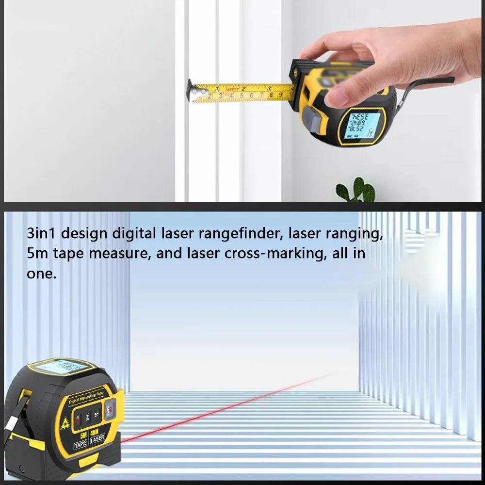 백라이트 거리 측정기 건물 측정 장치 3 in 1 레이 - Industrial Laser Rangefinder 리뷰 및 가격