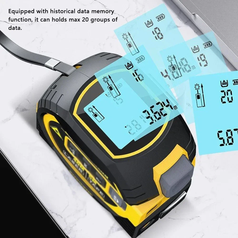 백라이트 거리 측정기 건물 측정 장치 3 in 1 레이 - Industrial Laser Rangefinder 리뷰 및 가격