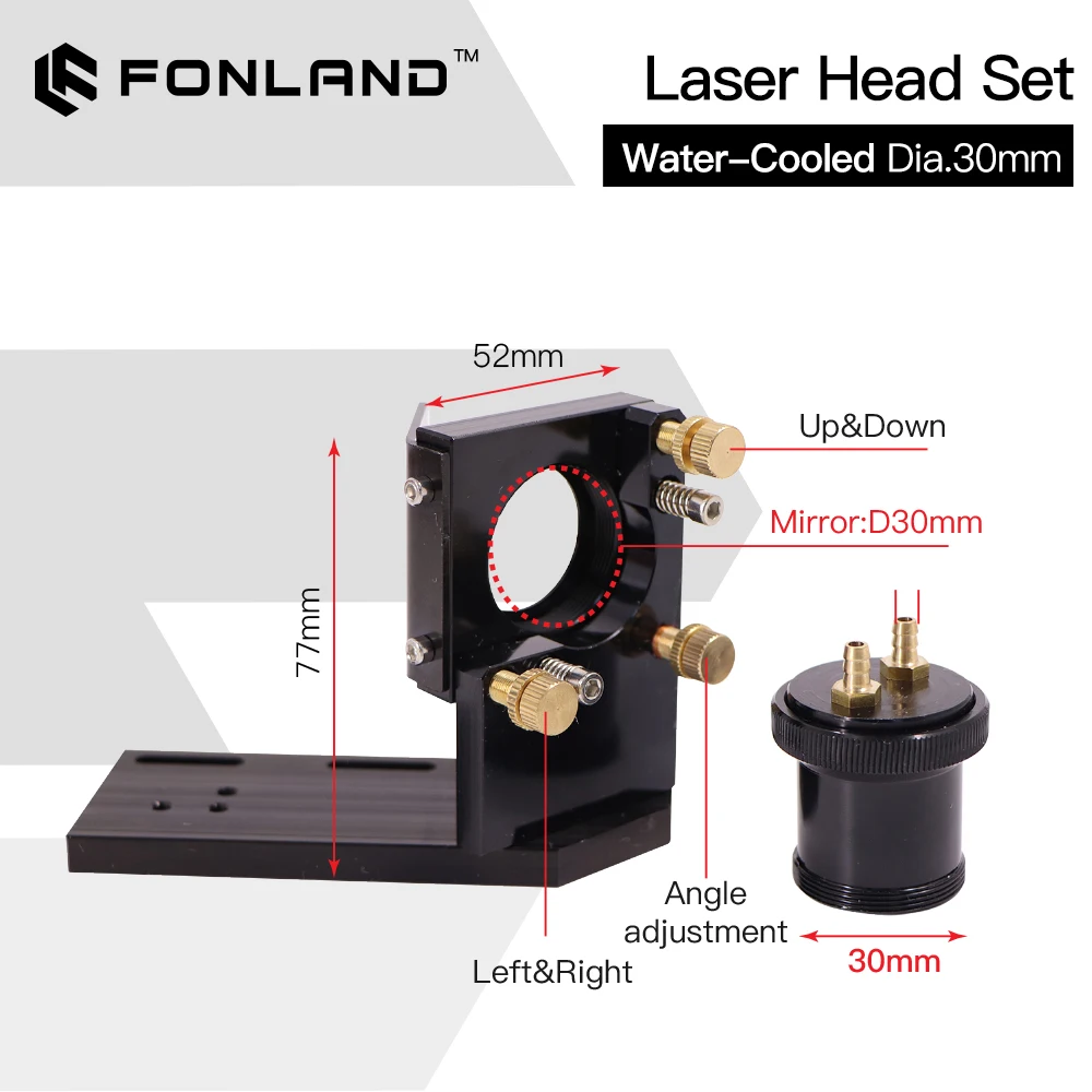 FONLAND 레이저 헤드 인터페이스 미러 직경 30m - Co2 Laser Mirror 리뷰 및 가격