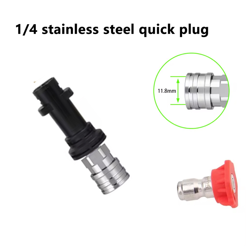고압 세척기 퀵 커넥터 1/4 스테인리스 스틸 어댑터  - Laser Nozzle Ceramic 리뷰 및 가격