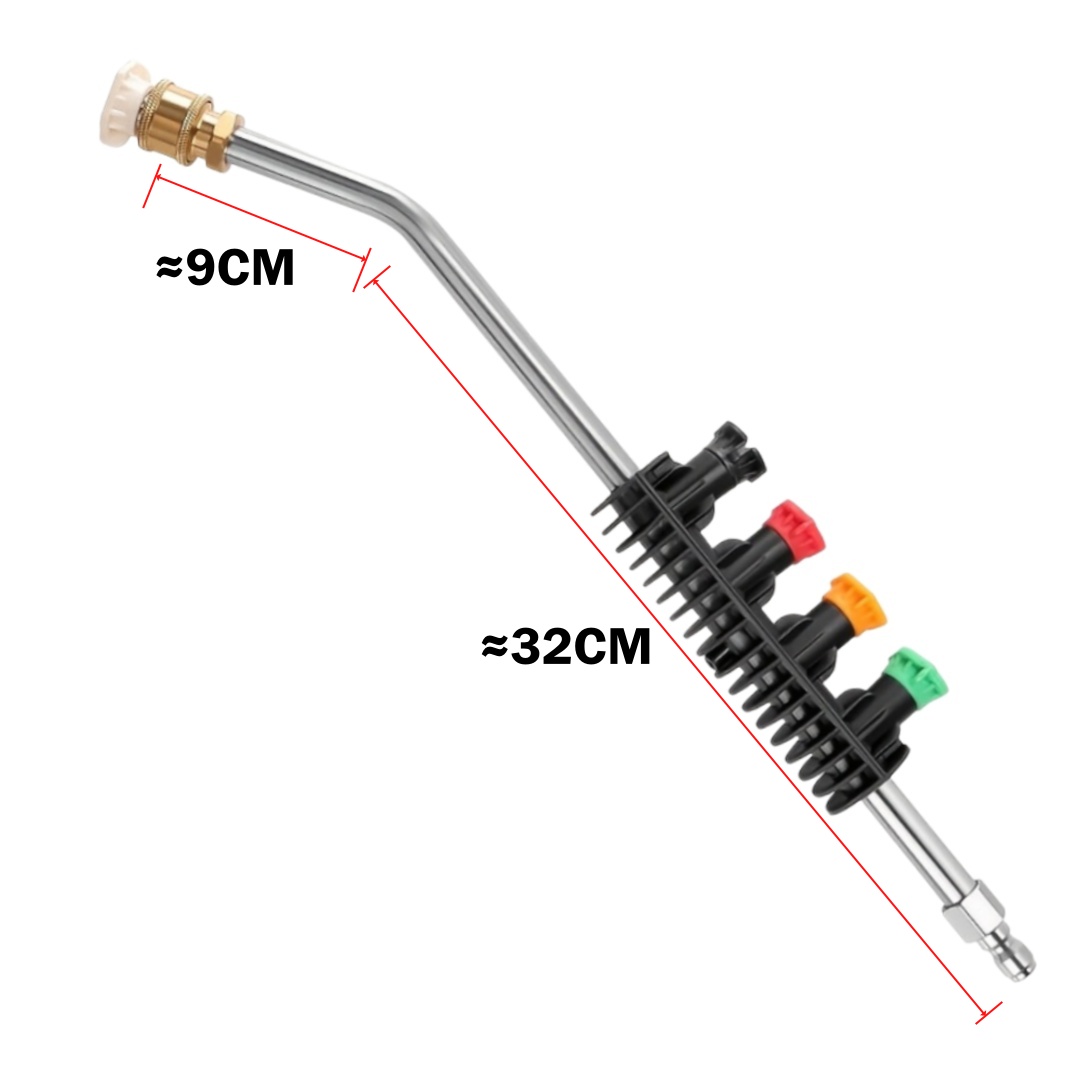 압력 세척기 연장 봉 30 °   1/4인치 퀵 커넥트 - Laser Nozzle Ceramic 리뷰 및 가격