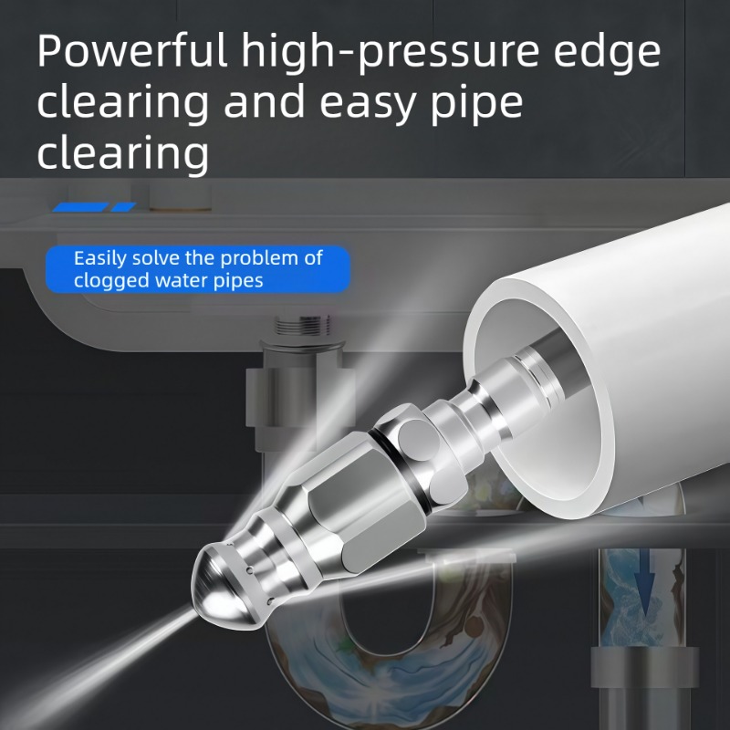 워터젯 고압 분사 노즐 하수구 청소용 1/4인치 스테인 - Laser Nozzle Ceramic 리뷰 및 가격