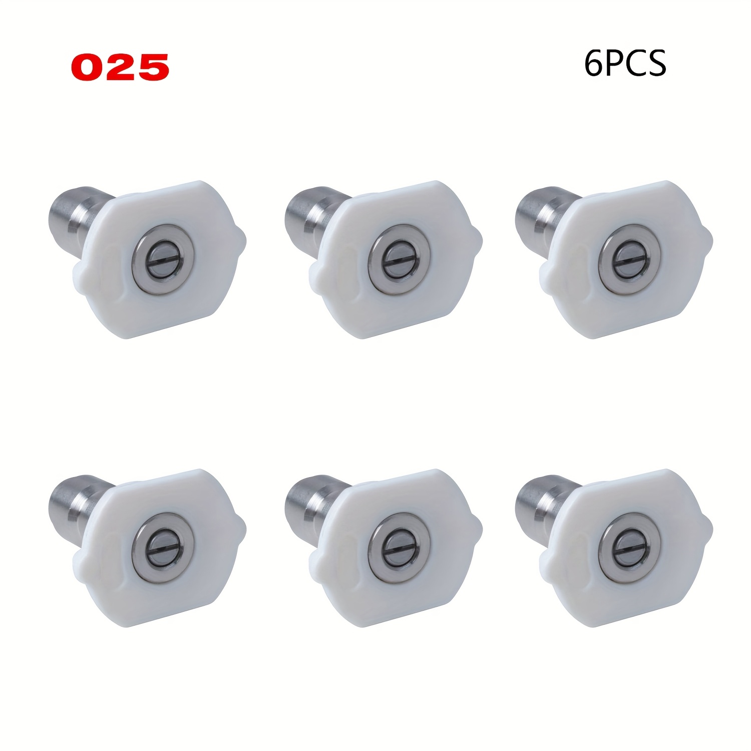 6개입 스테인리스 스틸 고압 세척기 스프레이 노즐, 1 - Laser Nozzle Ceramic 리뷰 및 가격