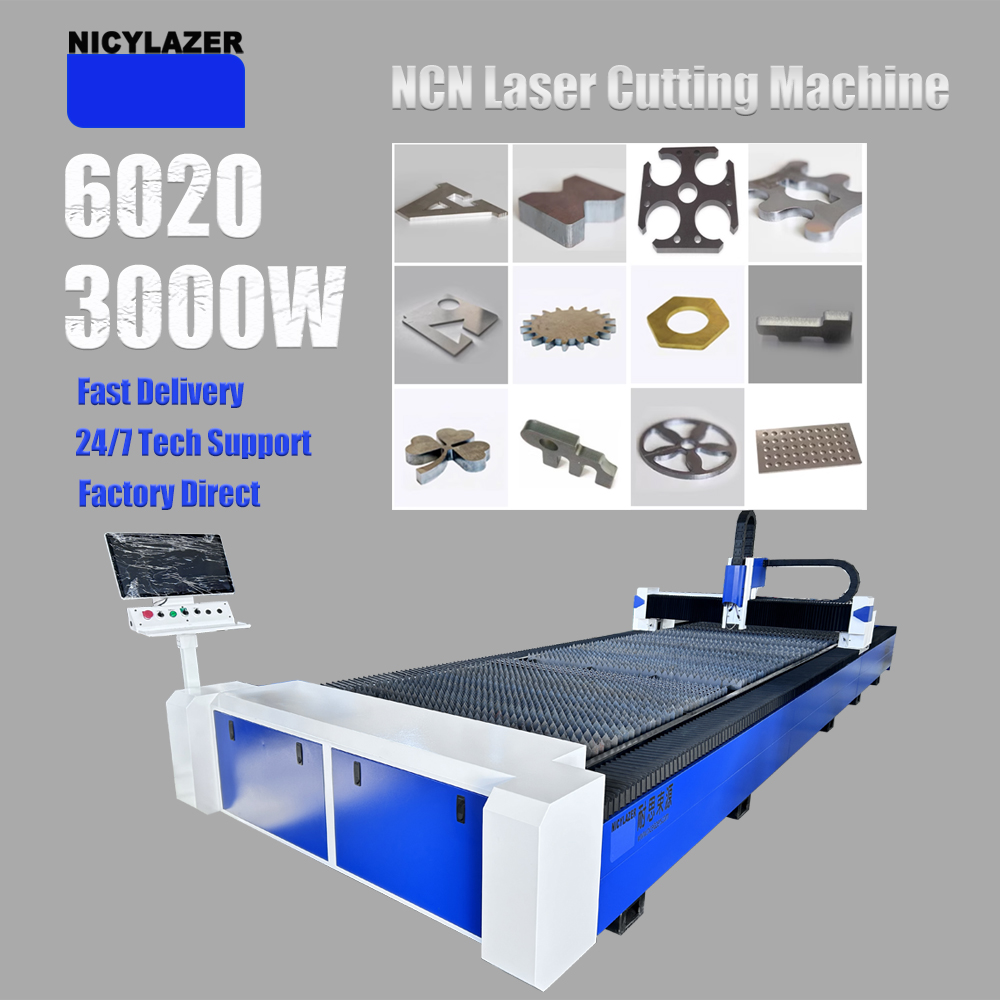 CNC 3000W 6020 파이버 레이저 절단기 금속판 - Industrial Laser Metal Cutter 리뷰 및 가격