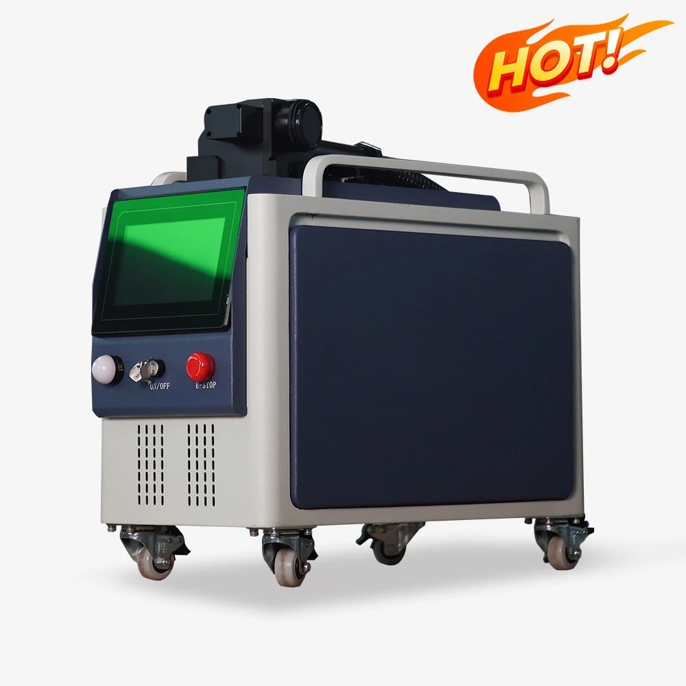 100W 200W 300W 펄스 레이저 클리닝 머신,  - Industrial Laser Paint Remover 리뷰 및 가격