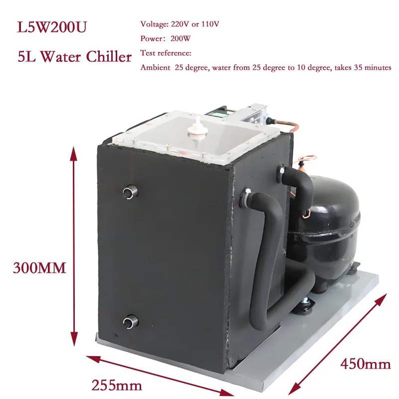 5L 냉각기 압축기 - 산소 냉각기, 물 냉각기/에어컨 - Laser Chiller Water Cooler 리뷰 및 가격