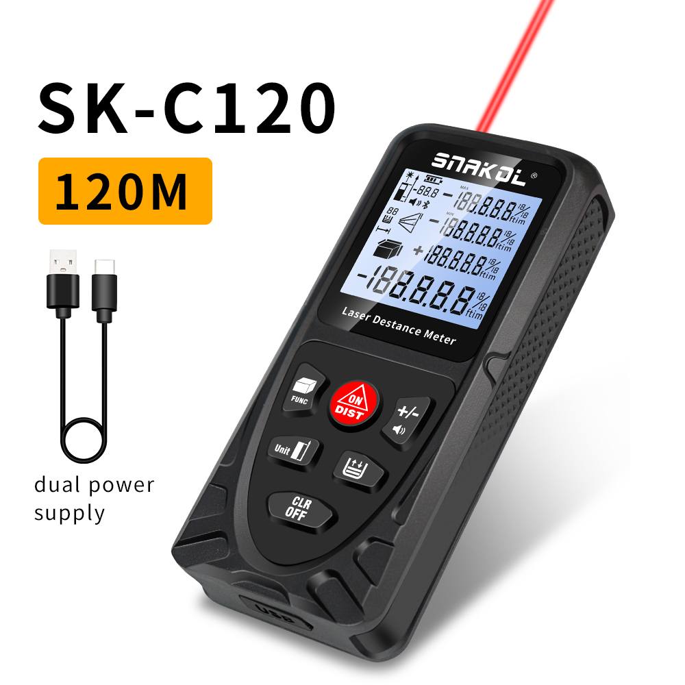 SNAKOL 3-in-1 고정밀 레이저 거리측정기 테이 - Industrial Laser Rangefinder 리뷰 및 가격