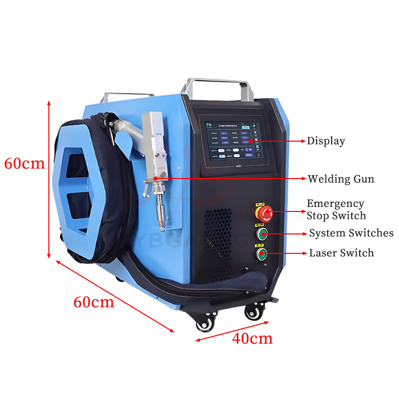 공냉식 휴대용 레이저 용접기 800W 1200W 3 i - Industrial Laser Cleaner 리뷰 및 가격